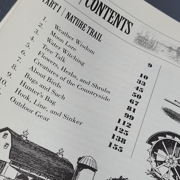 Old Time Country Wisdom & Lore Traditional Skills for Simple Living PB - Picture 7 of 16